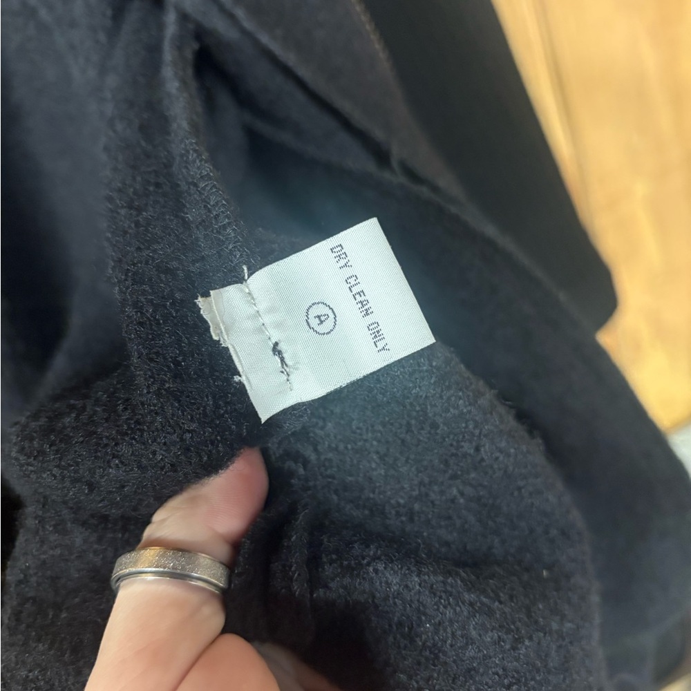 Carole Little Black Zip Up Sweater - Picture 8 of 12